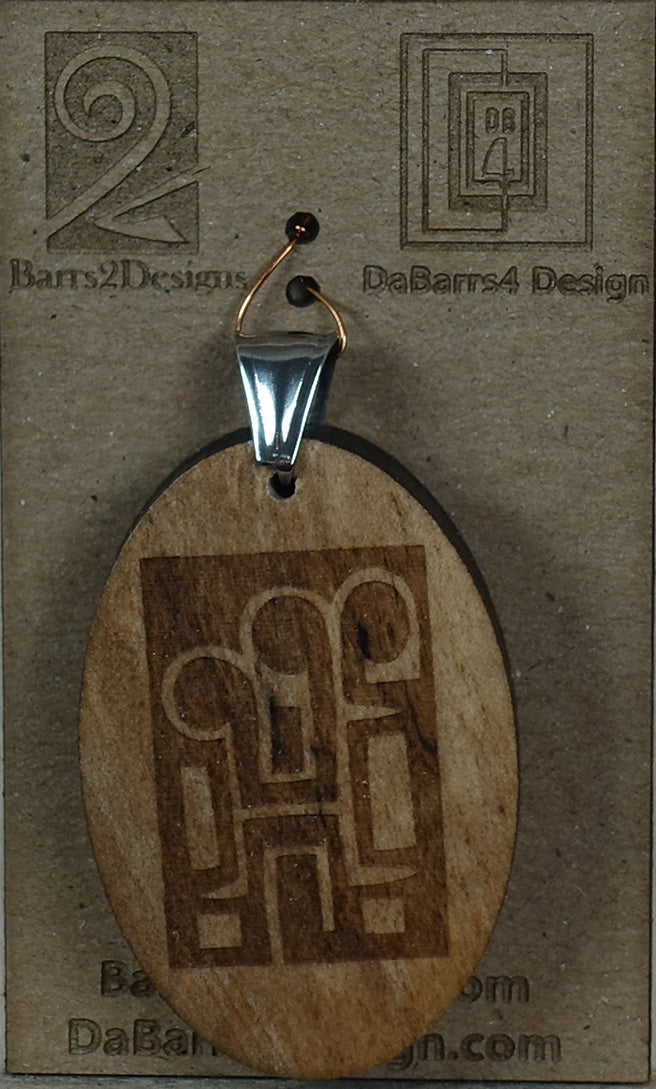 Wooden Pendant - 69