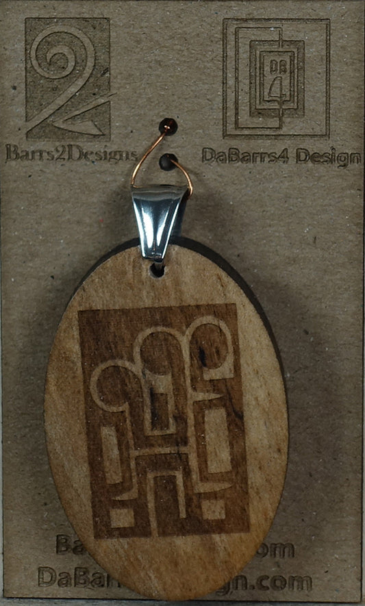 Wooden Pendant - 69