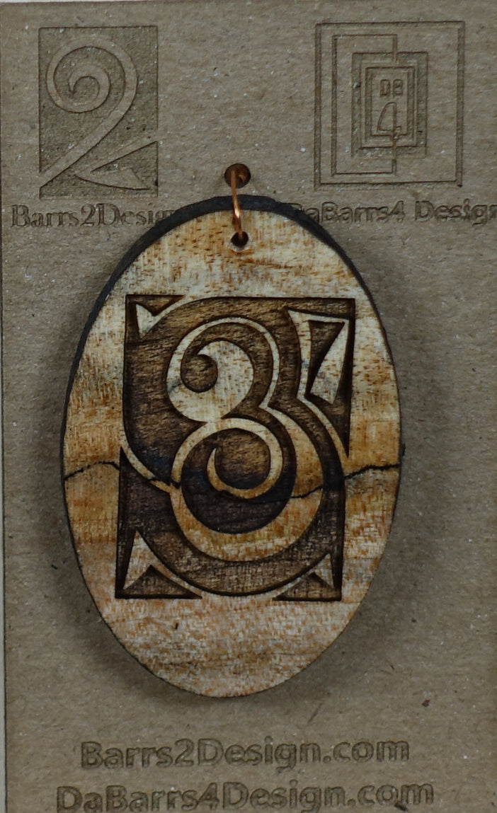 Wooden Pendant - 98-1