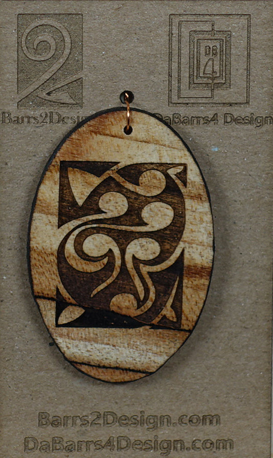 Wooden Pendant - 100-1