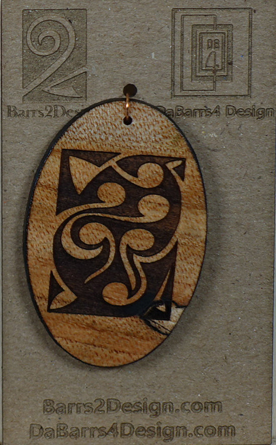 Wooden Pendant - 100-2