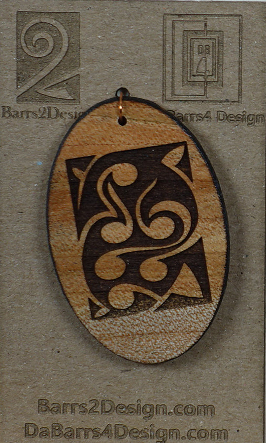 Wooden Pendant - 100