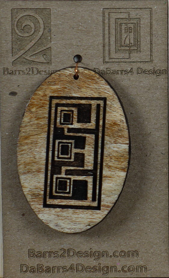 Wooden Pendant - 104