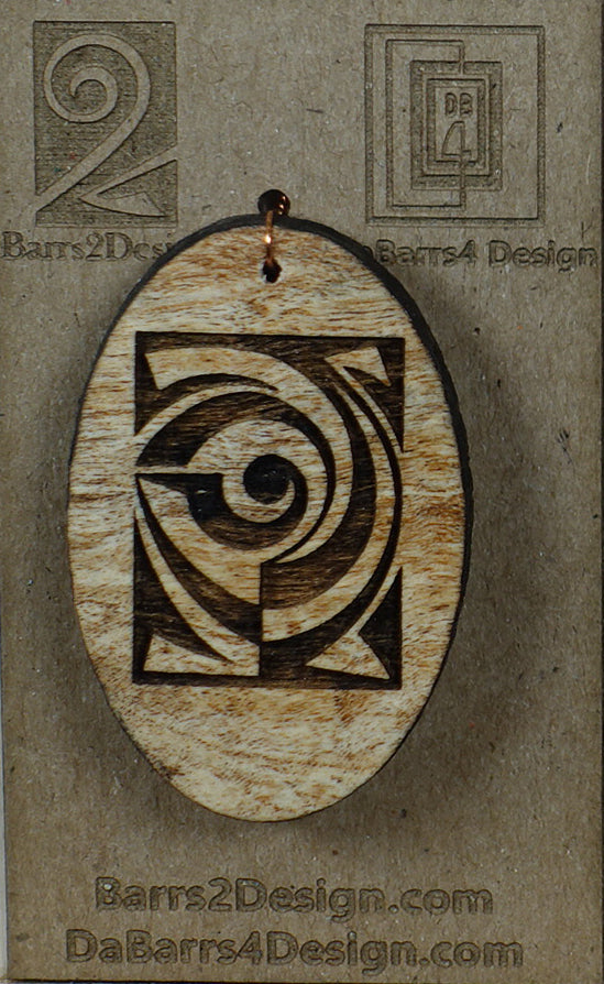 Wooden Pendant - 125