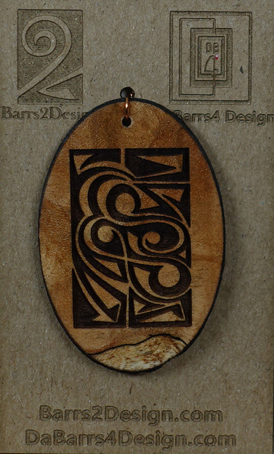 Wooden Pendant - 131