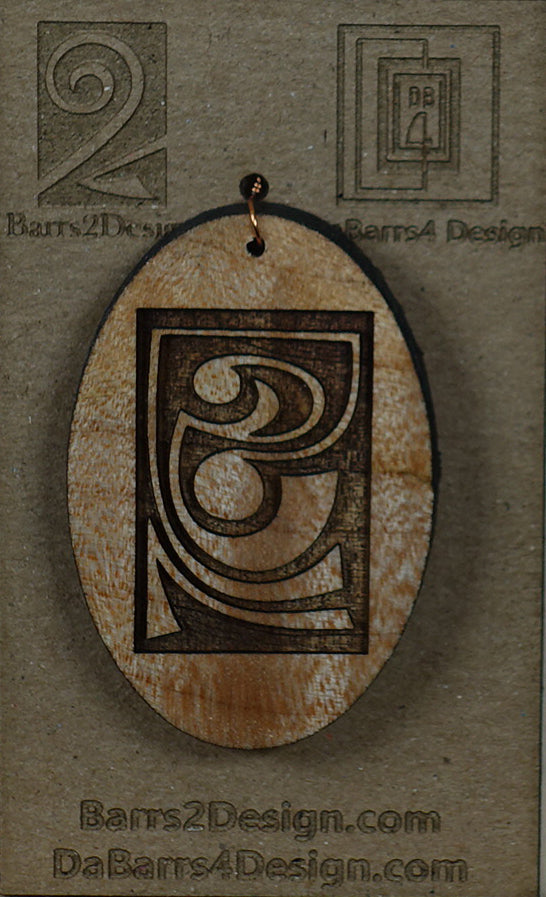 Wooden Pendant - 132