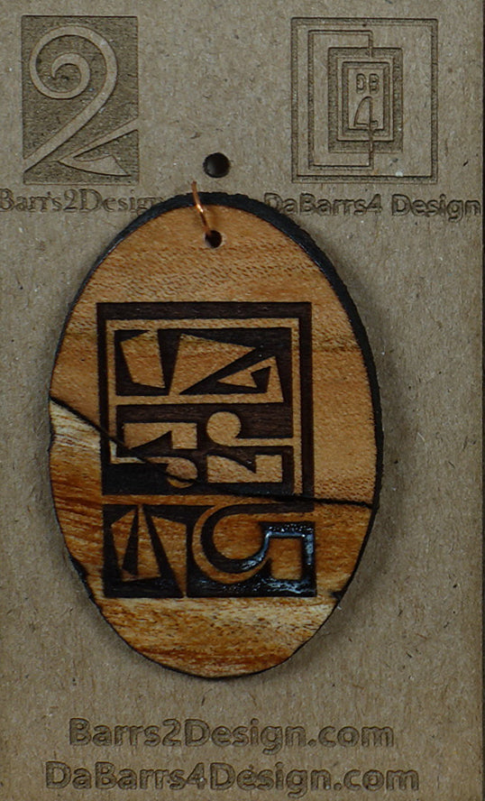 Wooden Pendant - 121