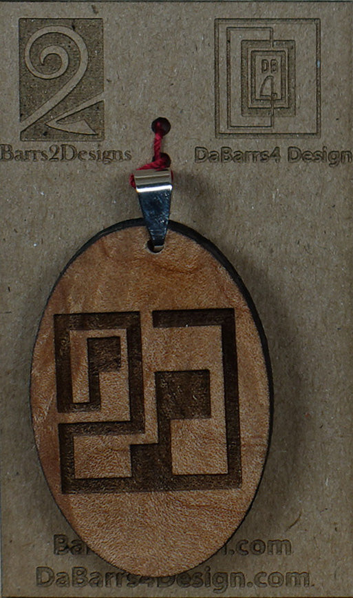 Wooden Pendant - 53