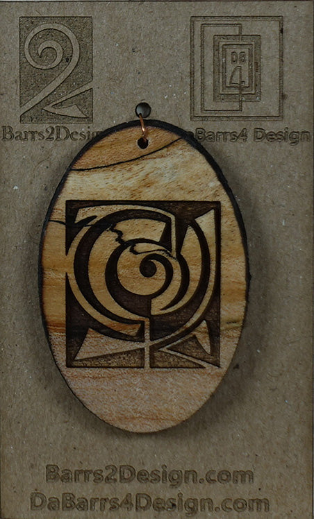 Wooden Pendant - 56