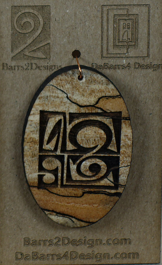 Wooden Pendant - 59-3