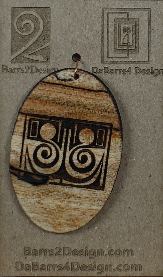 Wooden Pendant - 60