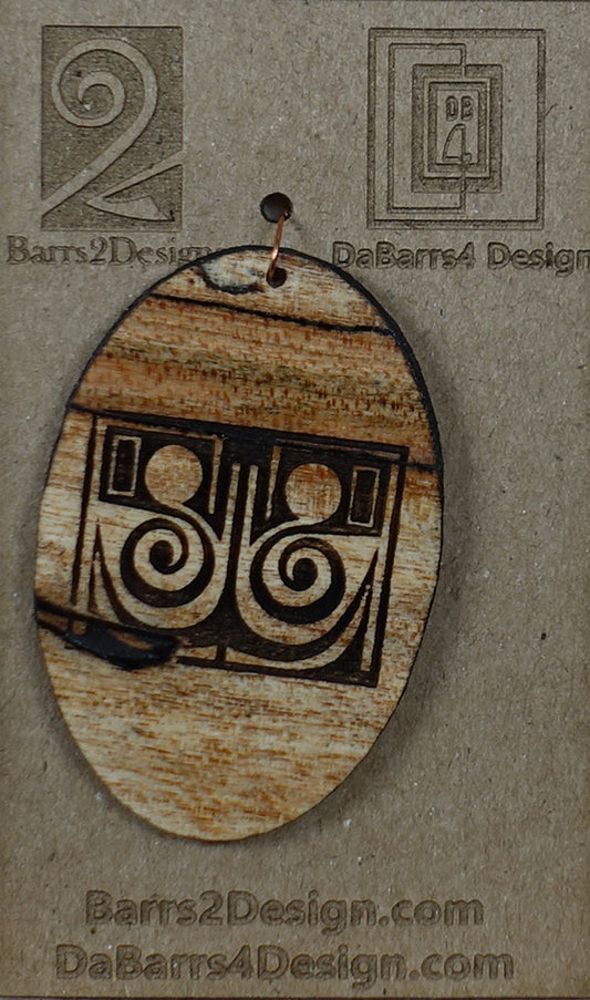 Wooden Pendant - 60