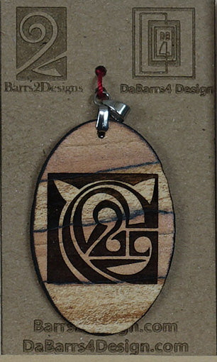 Wooden Pendant - 46-2