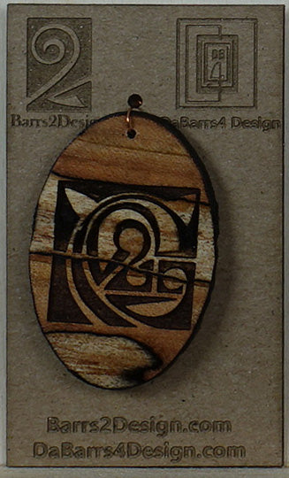 Wooden Pendant - 46-4