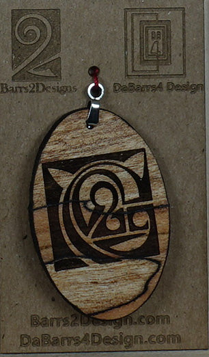 Wooden Pendant - 46-7