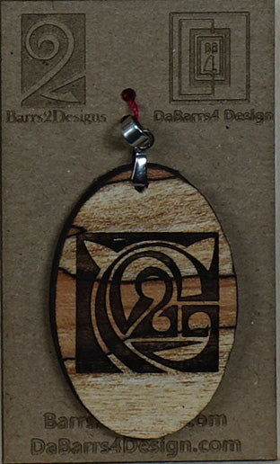 Wooden Pendant - 46-8