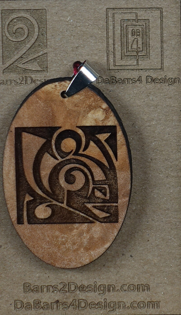 Wooden Pendant - 50