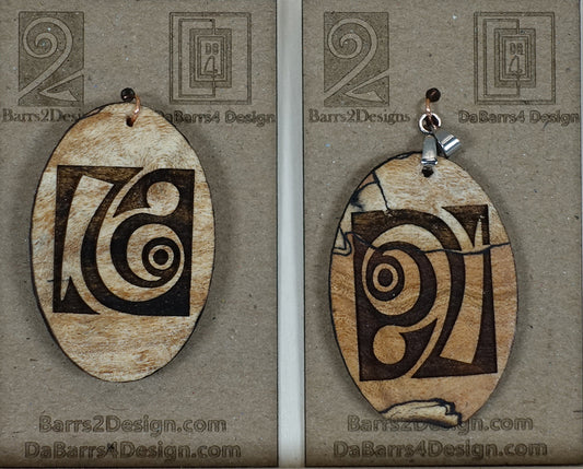 Wooden Pendant - 10