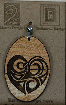 Wooden Pendant - 11-1