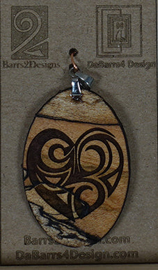 Wooden Pendant - 11-6