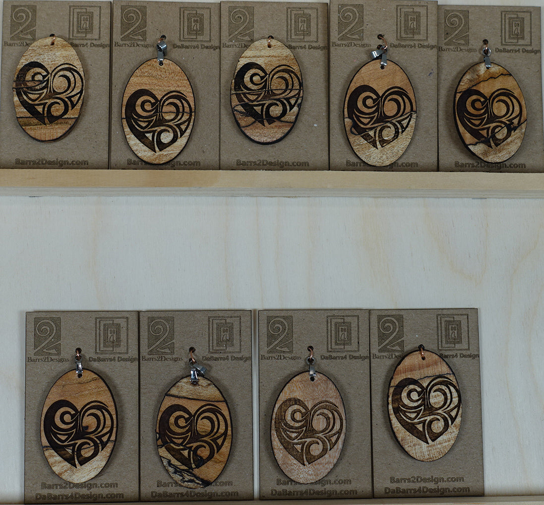 Wooden Pendant - 11
