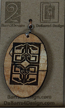 Wooden Pendant - 13-4