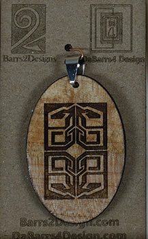 Wooden Pendant - 13-5