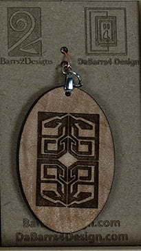 Wooden Pendant - 13-7
