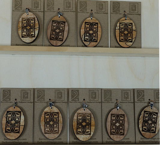 Wooden Pendant - 13
