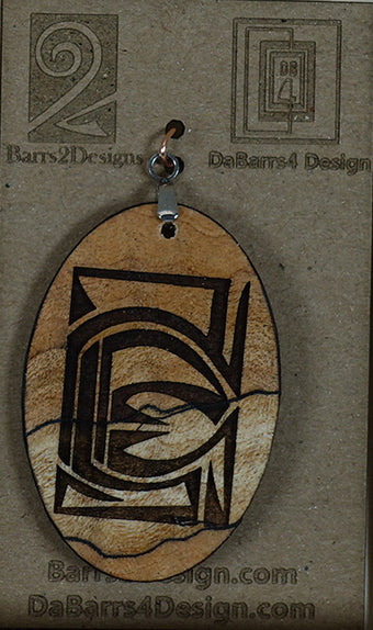 Wooden Pendant - 14-2