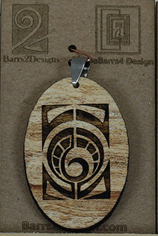 Wooden Pendant - 15-1