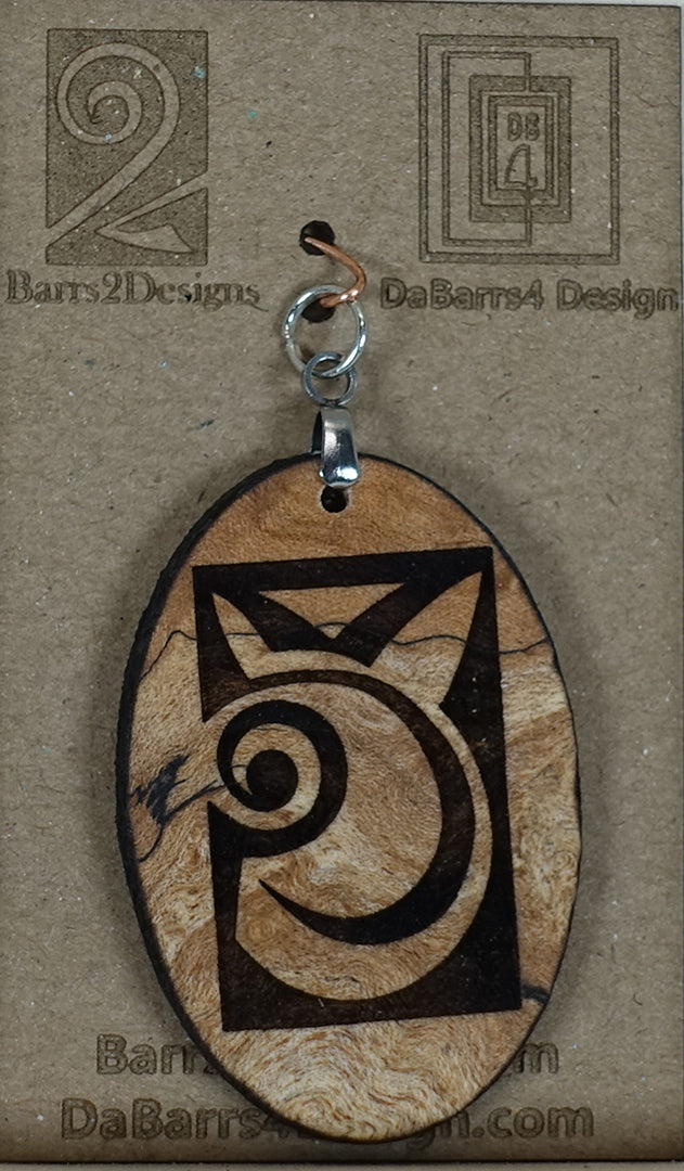 Wooden Pendant - 16