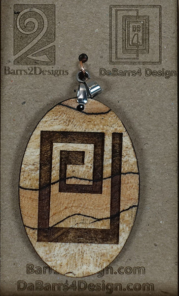 Wooden Pendant - 18-1