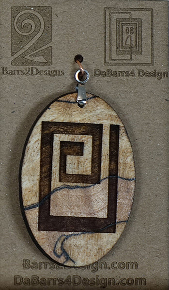 Wooden Pendant - 18-2
