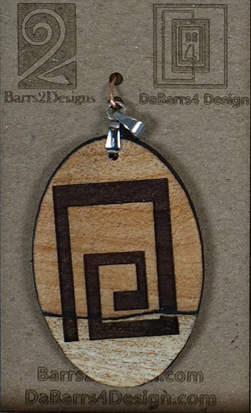 Wooden Pendant - 18