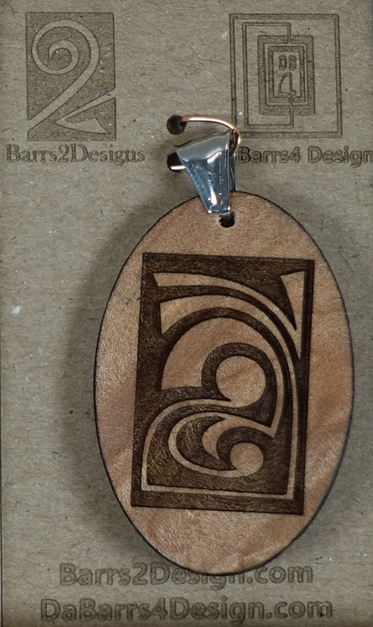 Wooden Pendant - 2-1