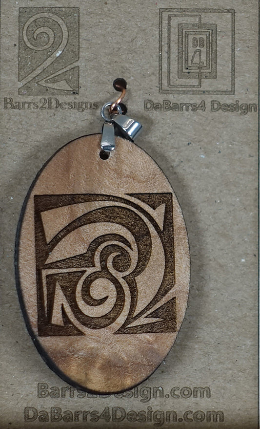 Wooden Pendant - 3