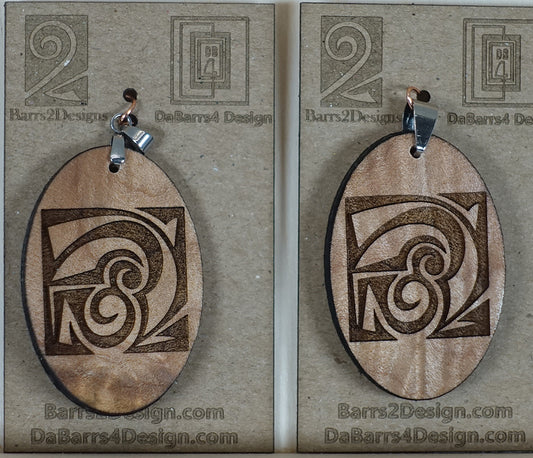 Wooden Pendant - 3