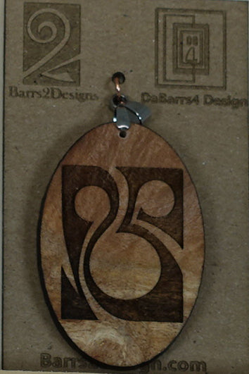 Wooden Pendant - 4-2