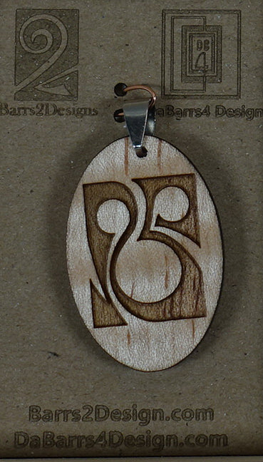 Wooden Pendant - 4-3