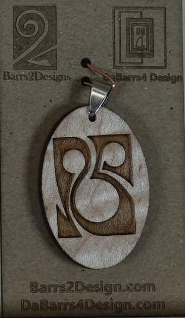 Wooden Pendant - 4-5
