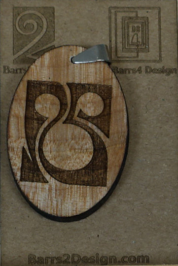 Wooden Pendant - 4