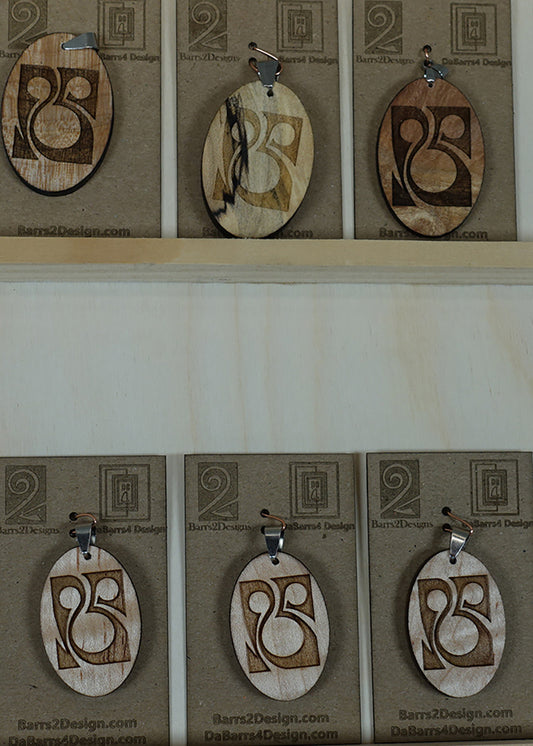 Wooden Pendant - 4