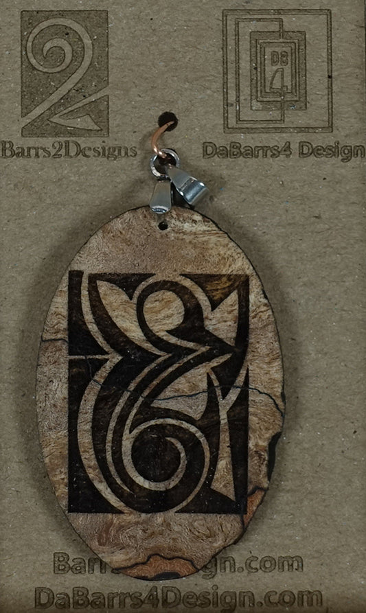 Wooden Pendant - 5