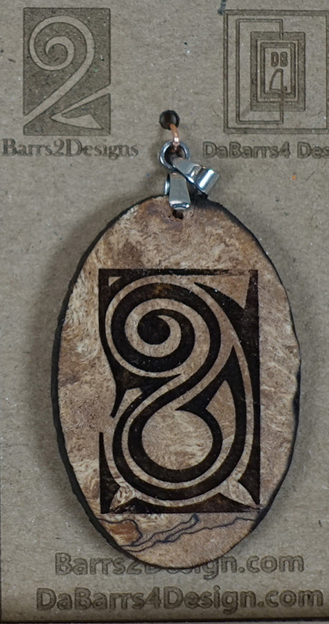 Wooden Pendant - 6-1