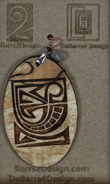 Wooden Pendant - 7