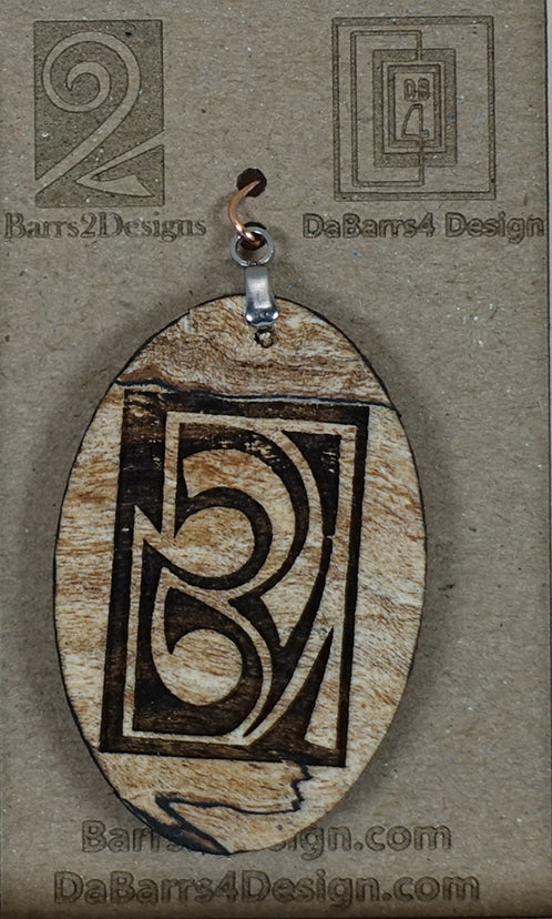 Wooden Pendant - 8-1