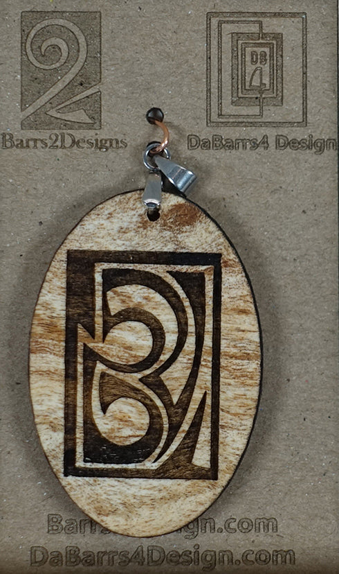Wooden Pendant - 8