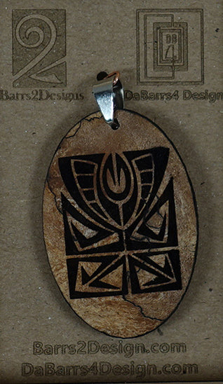 Wooden Pendant - 9-1