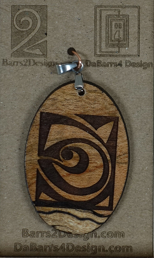 Wooden Pendant - 1